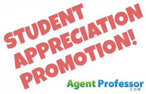 STUDENT APPRECIATION DISCOUNT